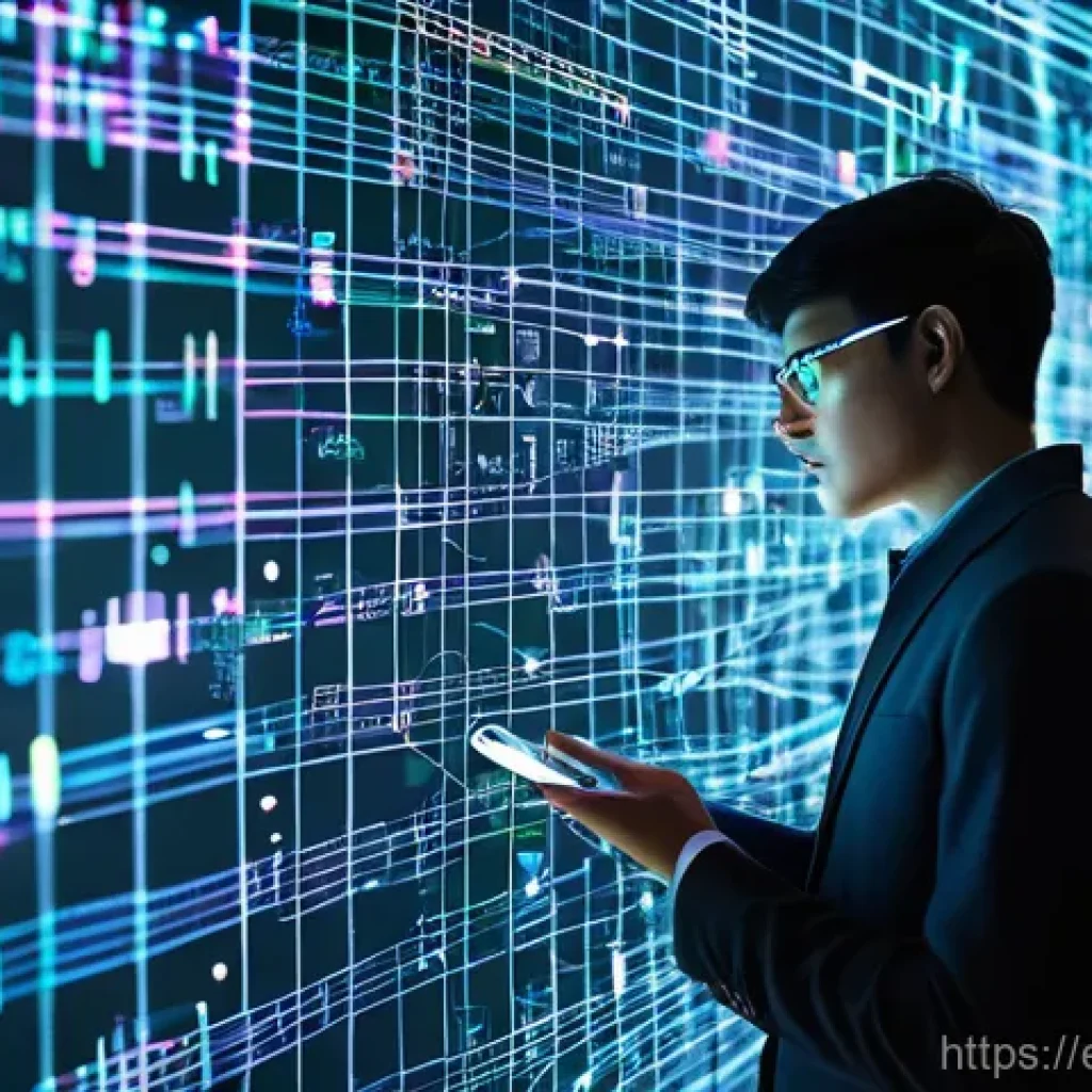 코퍼스 언어학 - **Prompt 1: The Hidden Patterns of Language Data**
"A vibrant, high-tech illustration of a diver...