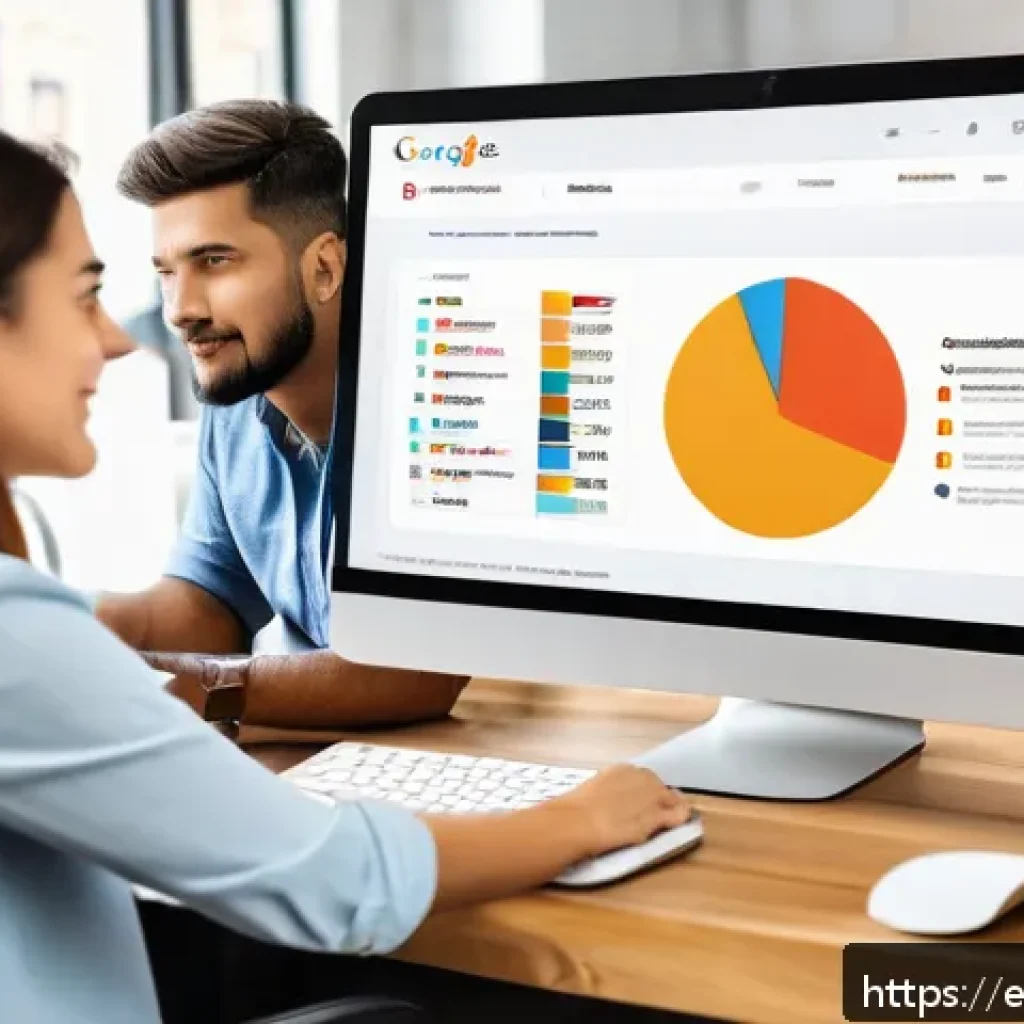 검색 엔진 최적화 SEO - A modern digital marketing office scene focused on SEO strategy for Spanish-speaking users, featurin...